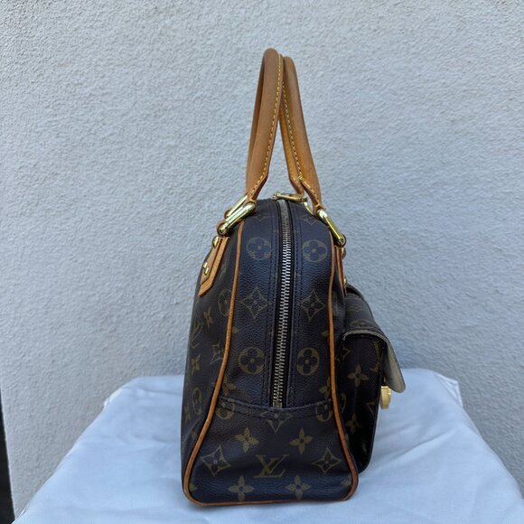 Louis Vuitton Manhattan PM Monogram Canvas Tote – Original Dustie Included - Picture 6 of 16